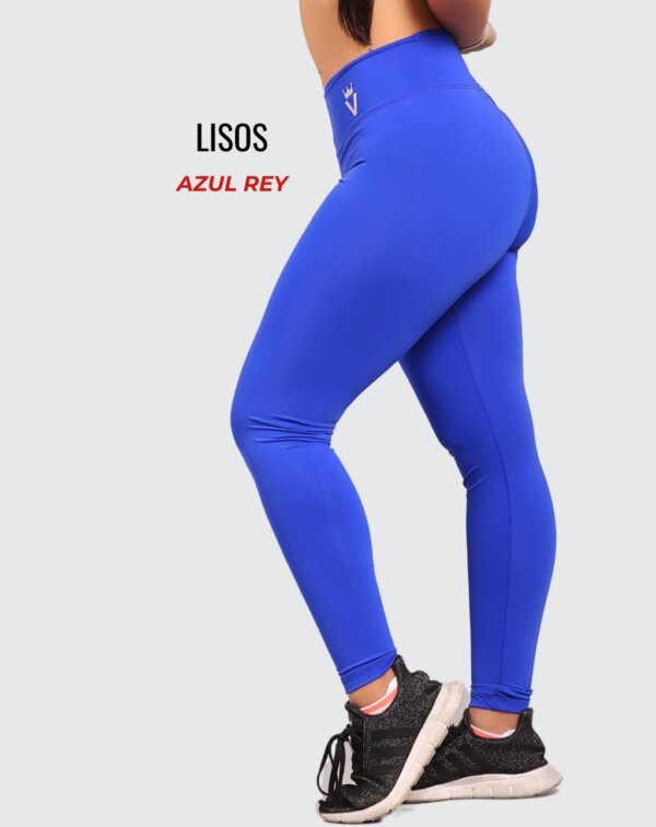 Leggings lisos - Azul Rey - foto03
